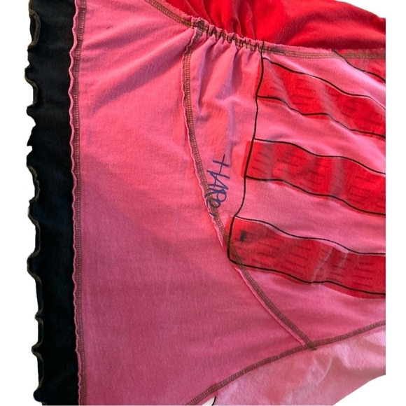 ELISABETHAN Tunic, colorful patterns/ designs made by hand. One of a kind. Boho - Picture 8 of 9